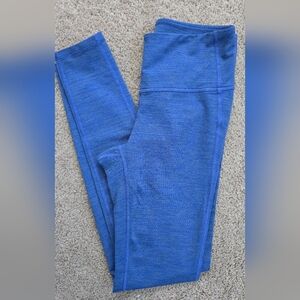 Athleta Heathered Blue Violet Women's Leggings Pants Athleisure Sz XS